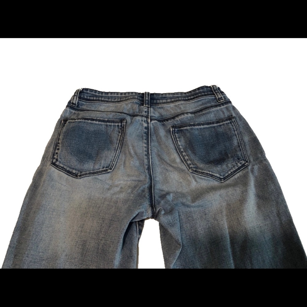 ModCloth jeans with heart detail